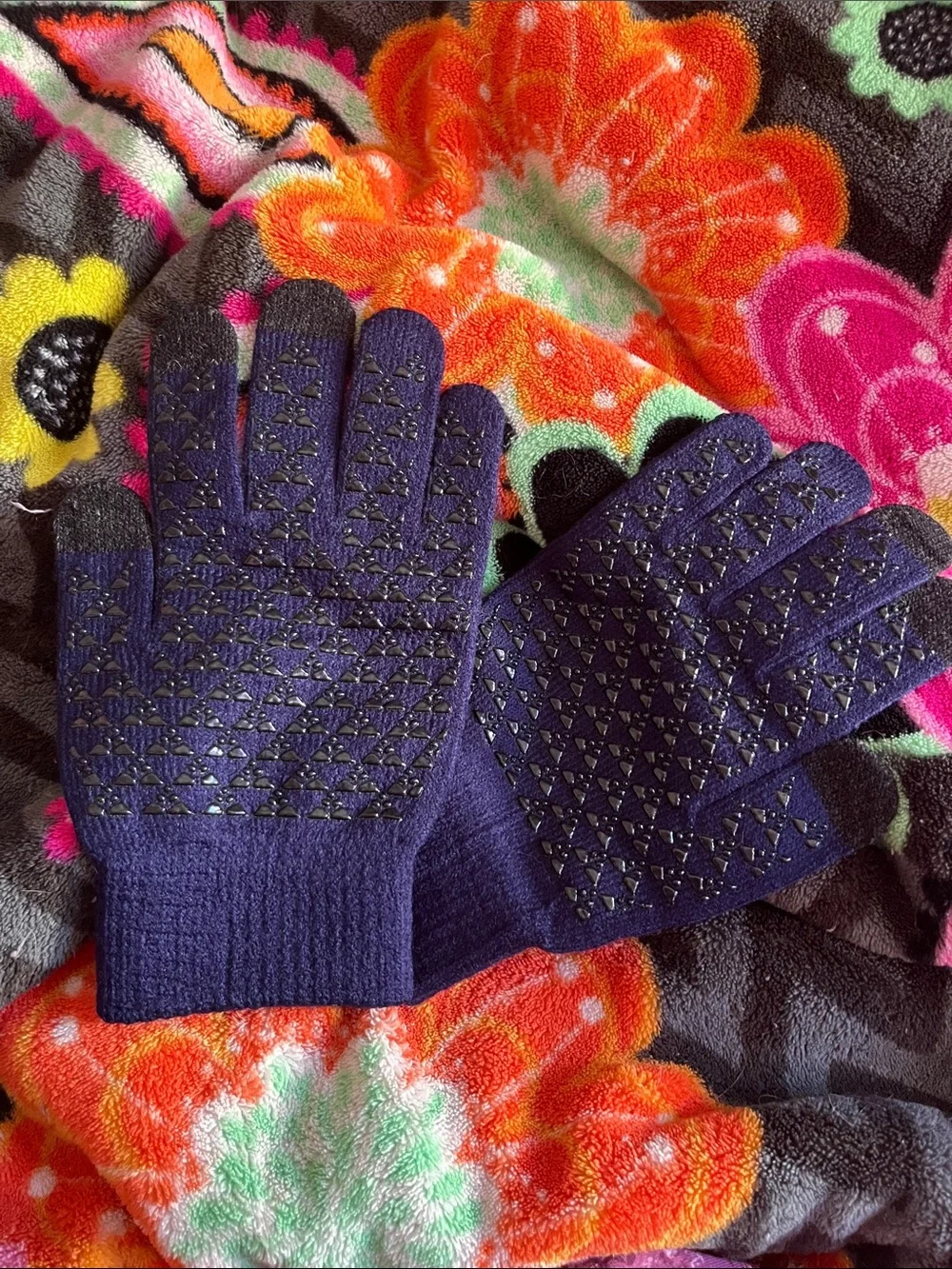 Brand New Loritta Navy Blue & Brown Winter Set